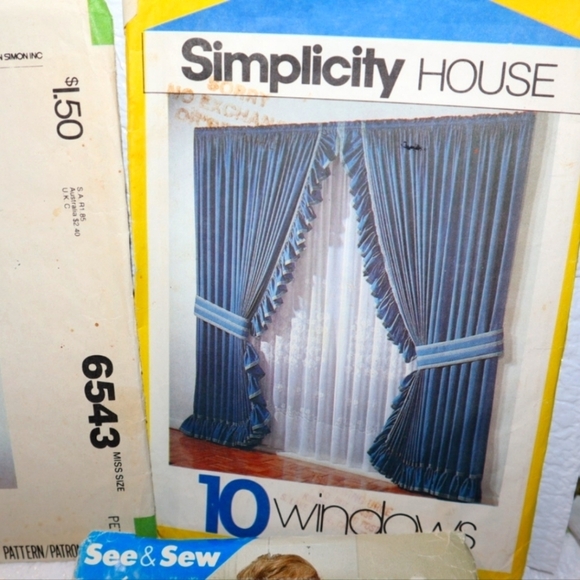 Lot of Sewing Patterns Simplicity McCall Butterwick - Picture 9 of 16